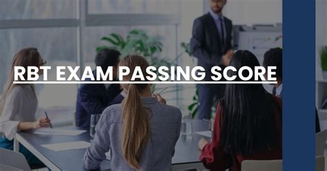 rbt exam passing score 2023